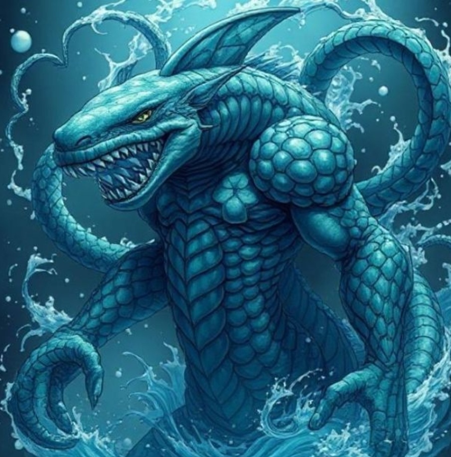 Aquadrown From Celestic Warriors: The Origins