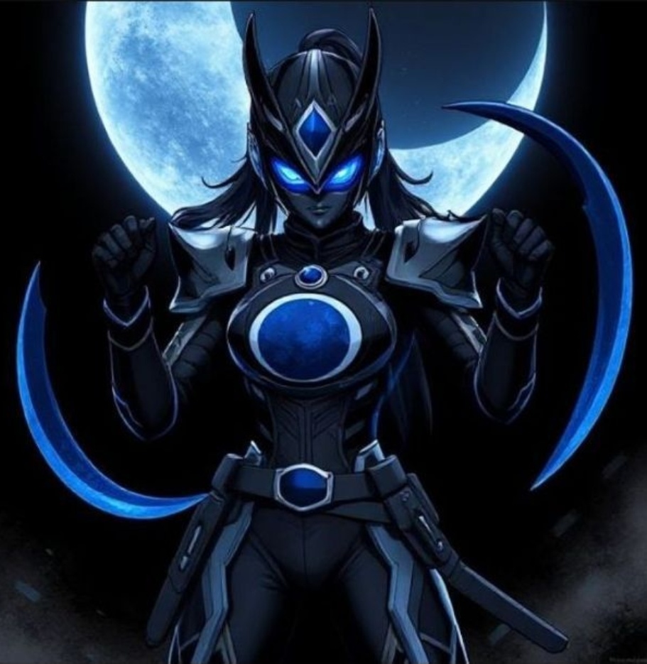 Rei as Lunar Warrior From Celestic Warriors: The Origins