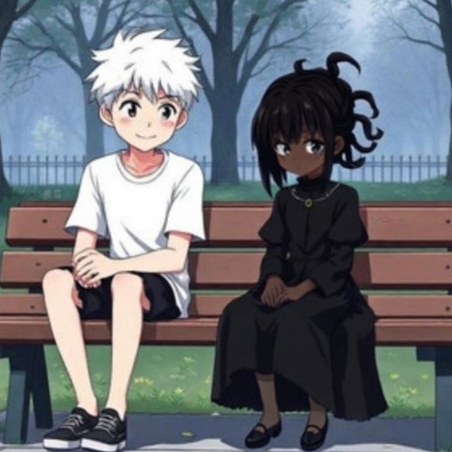 Tim and Rei Image (As children) From Celestic Warriors: The Origins